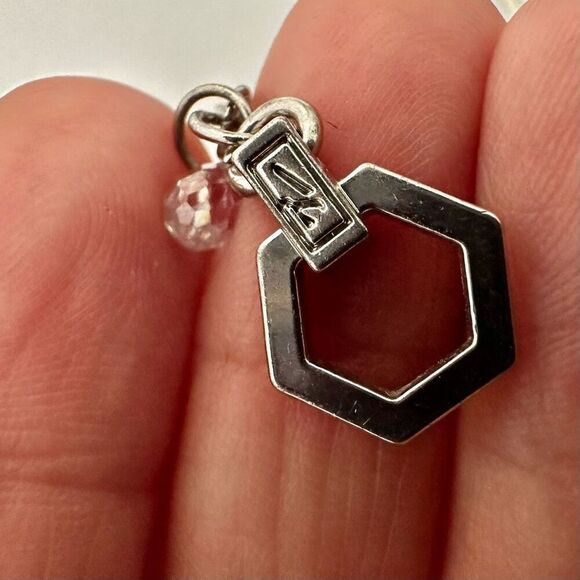 Grey beaded choker necklace - Picture 8 of 8